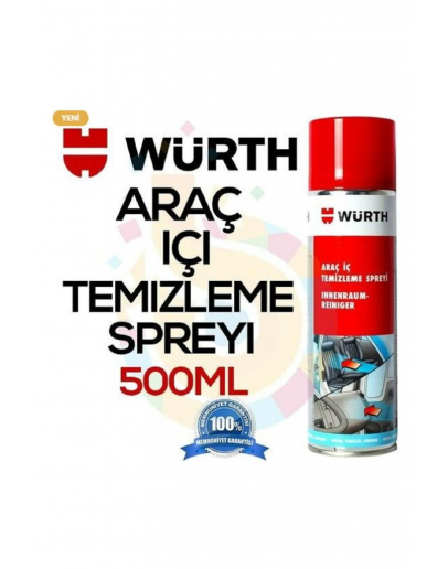 Araç içi temizleme spreyi ARAÇ İÇİ TEMİZLEME SPREYİ 500ML Araç içi temizleme spreyi ARAÇ İÇİ TEMİZLEME SPREYİ 500ML