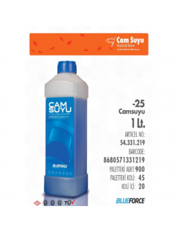 Blueforce Cam Suyu -25° ( 1 Litre )
