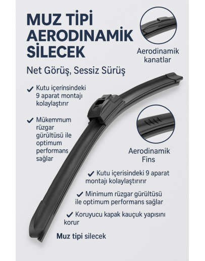 VW Tiguan Silecek Takımı (2016-2023) 