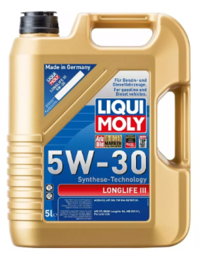 Longlife III 5W-30 Volkswagen Motor Yağı (5 Litre)