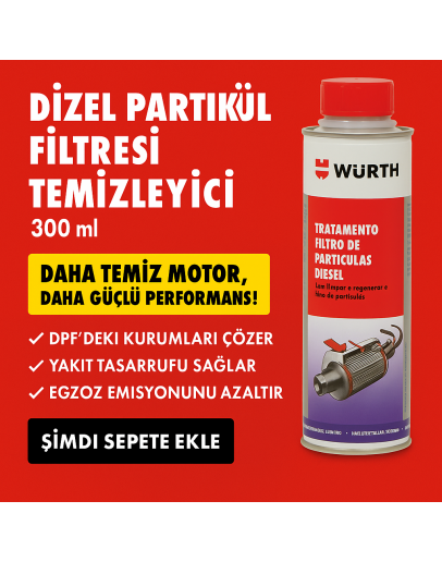 DİZEL PARTİKÜL FİLTRE TEMİZLEYİCİ 300ML